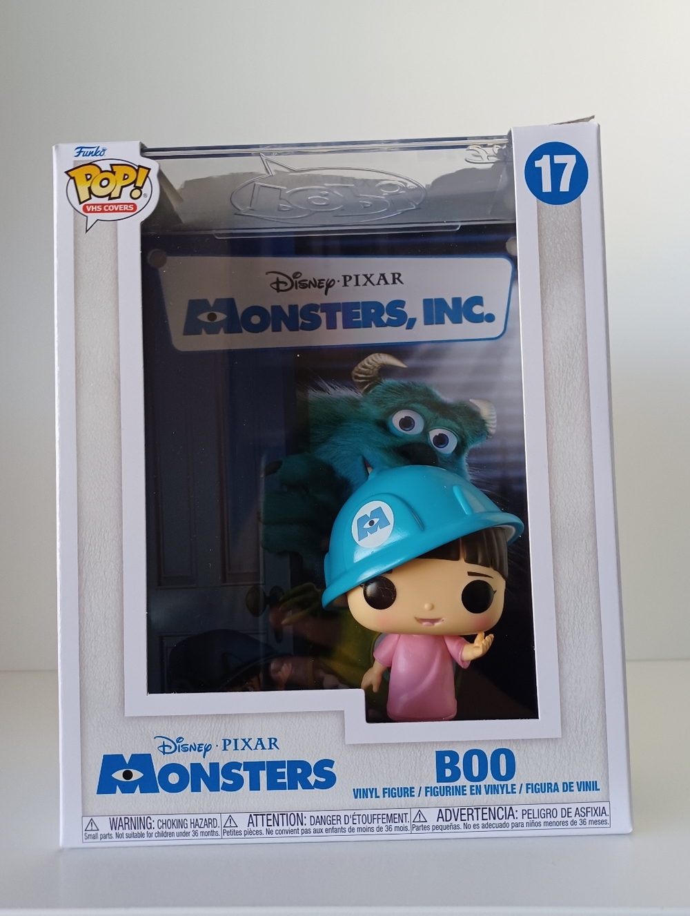 Pixar Disney Boo Monsters, Inc. 17 VHS Cover Vinyl Figure Funko Pop